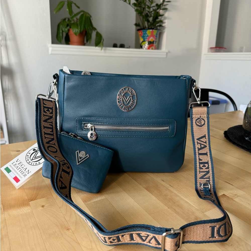 Valentino Orlandi dark blue crossbody bag- NWT
